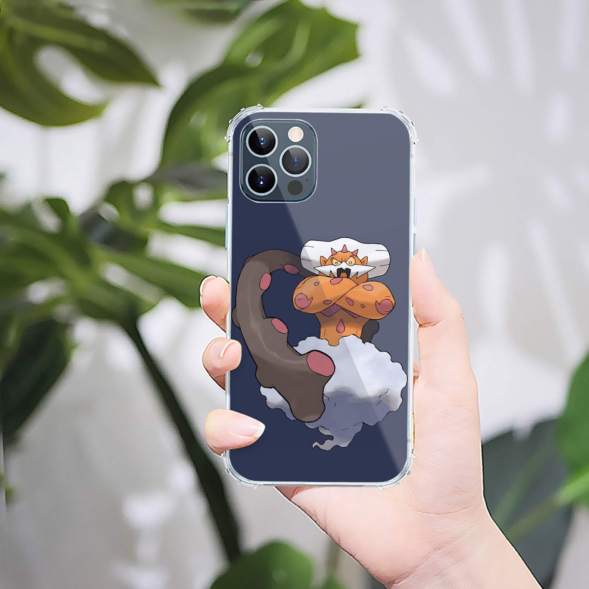 （画像用） ポケットモンスター Pokémon 【iPhone 12シリーズ対応】透明スマホケース（クリアソフトケース）